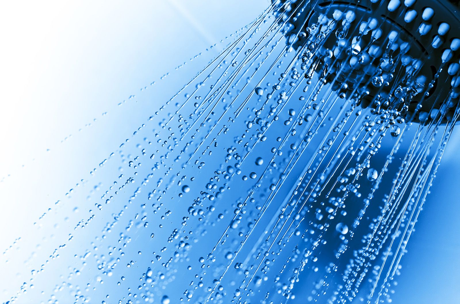 Frischwasser aus der Dusche